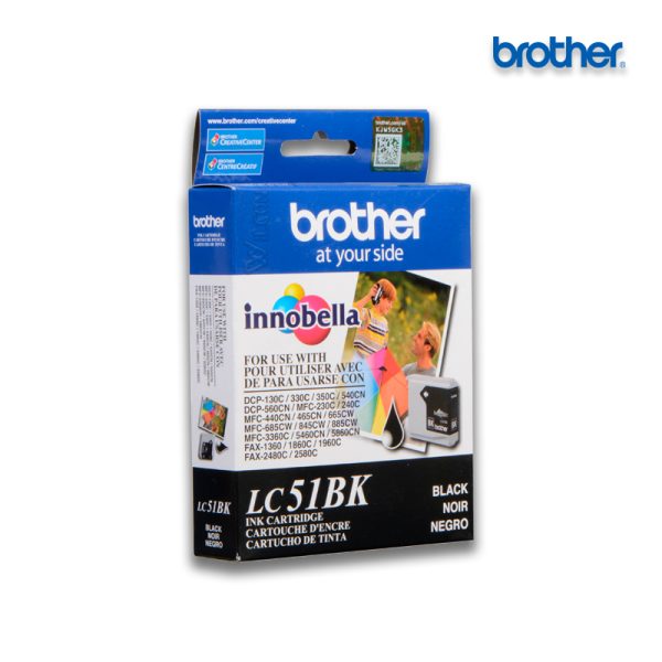 TINTA BROTHER MFC-240/MFC-3360 BLACK LC-51BK