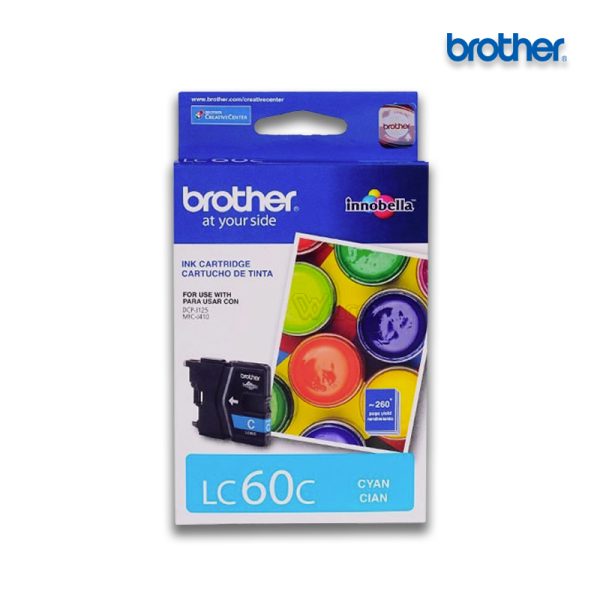 TINTA BROTHER  MFC-J410  CYAN (260P) LC-60C