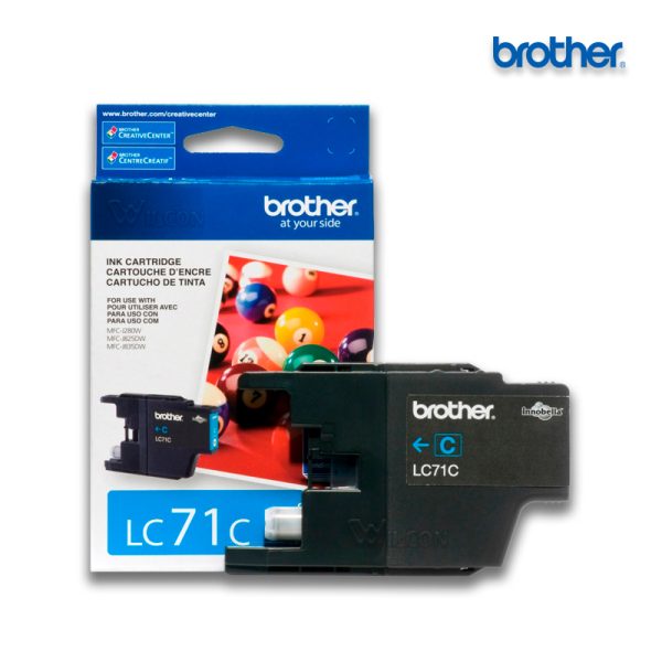 TINTA BROTHER  MFC-J430W/MFC-J825DW CYAN (300P) LC-71C