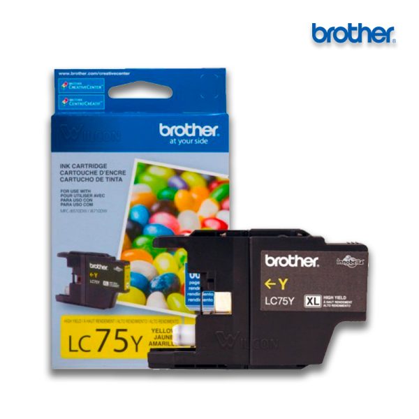 TINTA BROTHER  MFC-J6710DW YELLOW (600P) LC-75Y