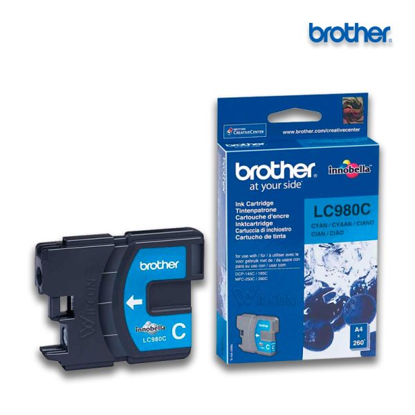 TINTA BROTHER DCP165C MFC290C CYAN LC-980C