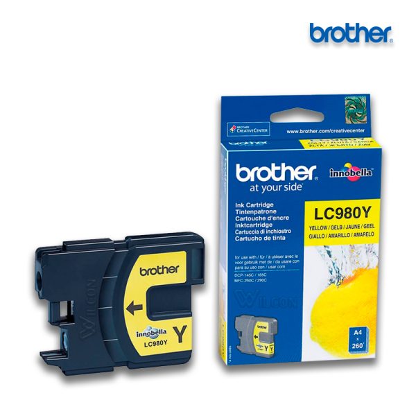 TINTA BROTHER DCP165C MFC290C YELLOW LC-980Y