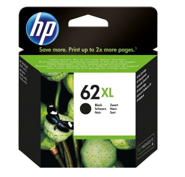 TINTA HP C2P05AL (62XL) NEGRO (OJM 200) (600 PAG)