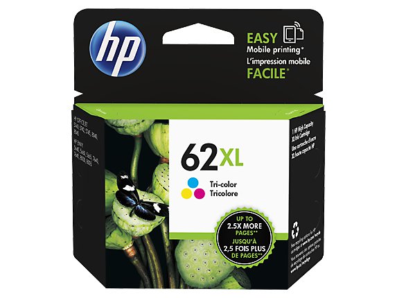 TINTA HP C2P07AL (62XL) TRICOLOR (OJM 200) (415 PAG)