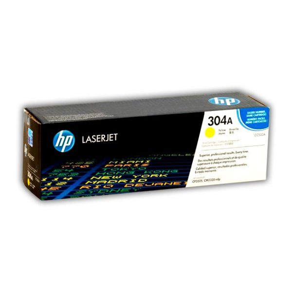 TONER HP CC532A (304A) L.J. CP2025 YELLOW