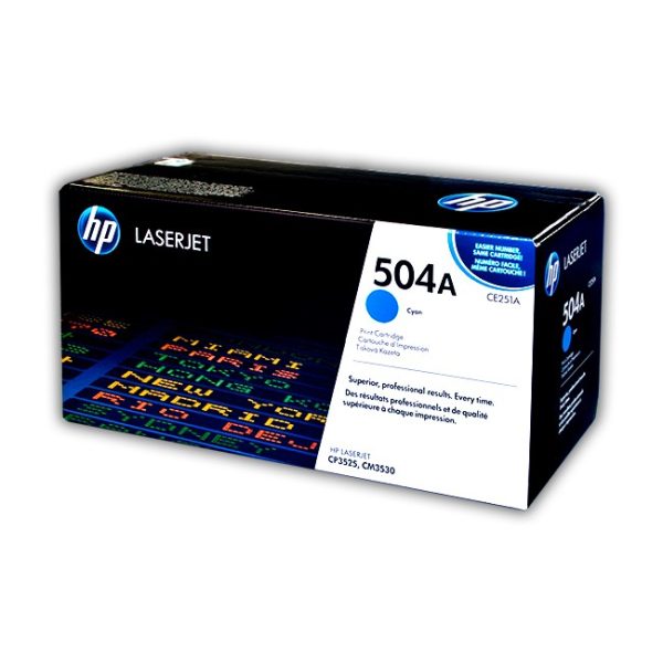 TONER HP CE251A (504A) L.J. CP3525 CYAN