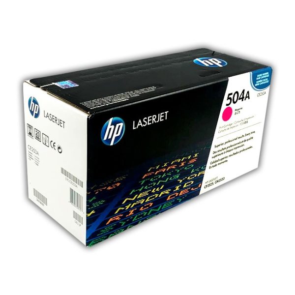 TONER HP CE253A (504A) L.J. CP3525 MAGENTA