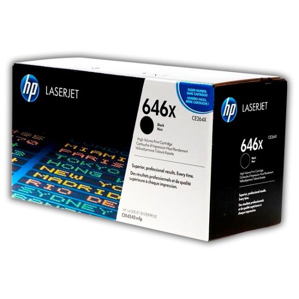 TONER HP CE264X (646X) L.J. CM4540 NEGRO 17KPG