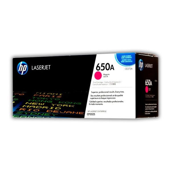 TONER HP CE273A (650A) L.J. CP5525 MAGENTA