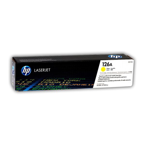 TONER HP CE312A (126A) L.J. CP1025 YELLOW 1000PG