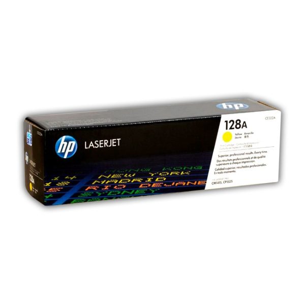 TONER HP CE322A (128A) L.J. CM1415 YELLOW 1300PG