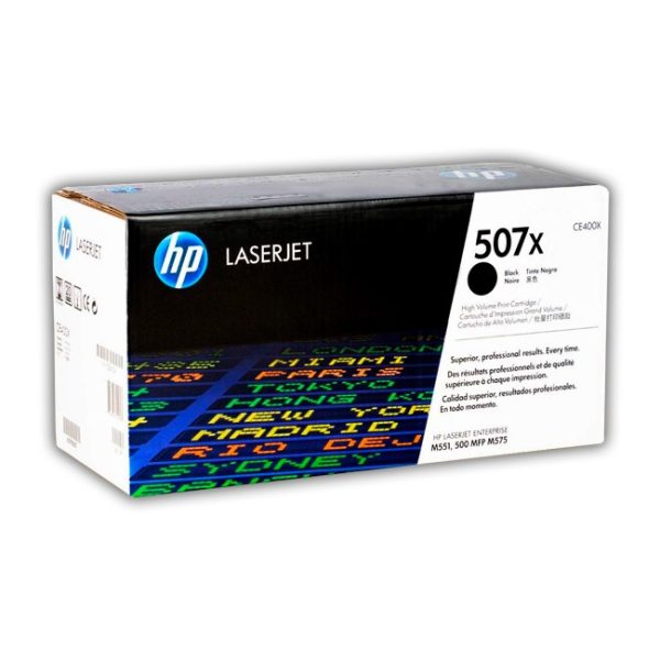 TONER HP CE400X (507X) L.J. M551 NEGRO 11000PG