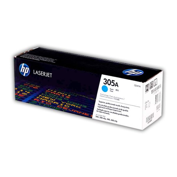 TONER HP CE411A (305A) L.J. PRO 400 CYAN 2600PG