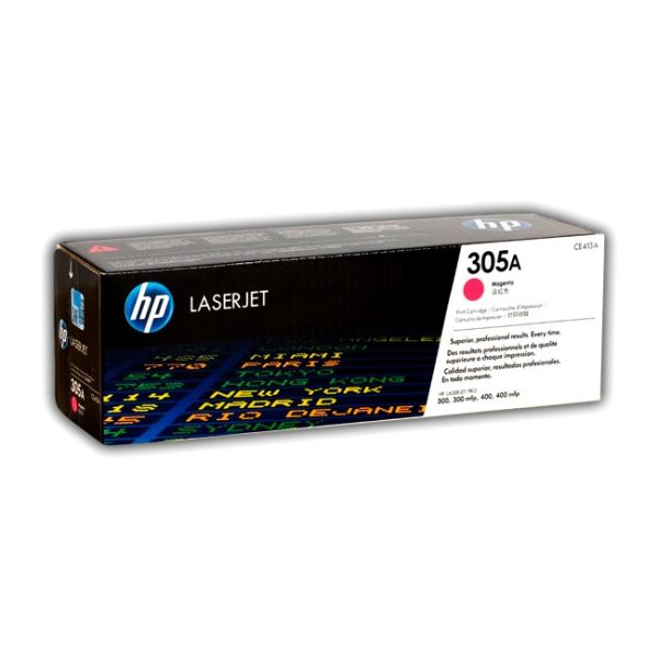 TONER HP CE413A (305A) L.J. PRO 400 MAGENTA 2600PG