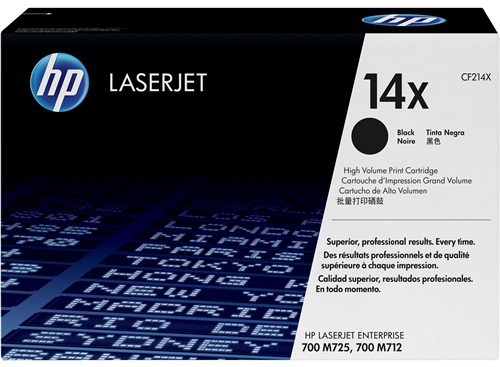 TONER HP CF214X (14X) L.J. ENT 700 NEGRO 17.5K PG