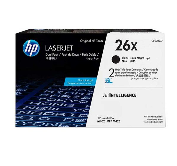 TONER HP CF226XD (26X) DUAL PACK