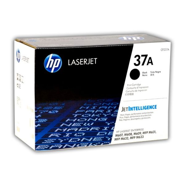 TONER HP CF237A (37A) NEGRO ENT M631/M607 11KPG