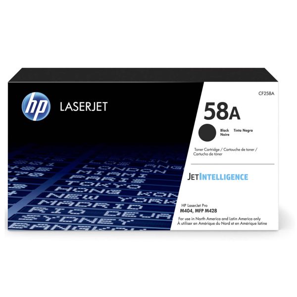 TONER HP CF258A (58A) L.J.P M404 NEGRO