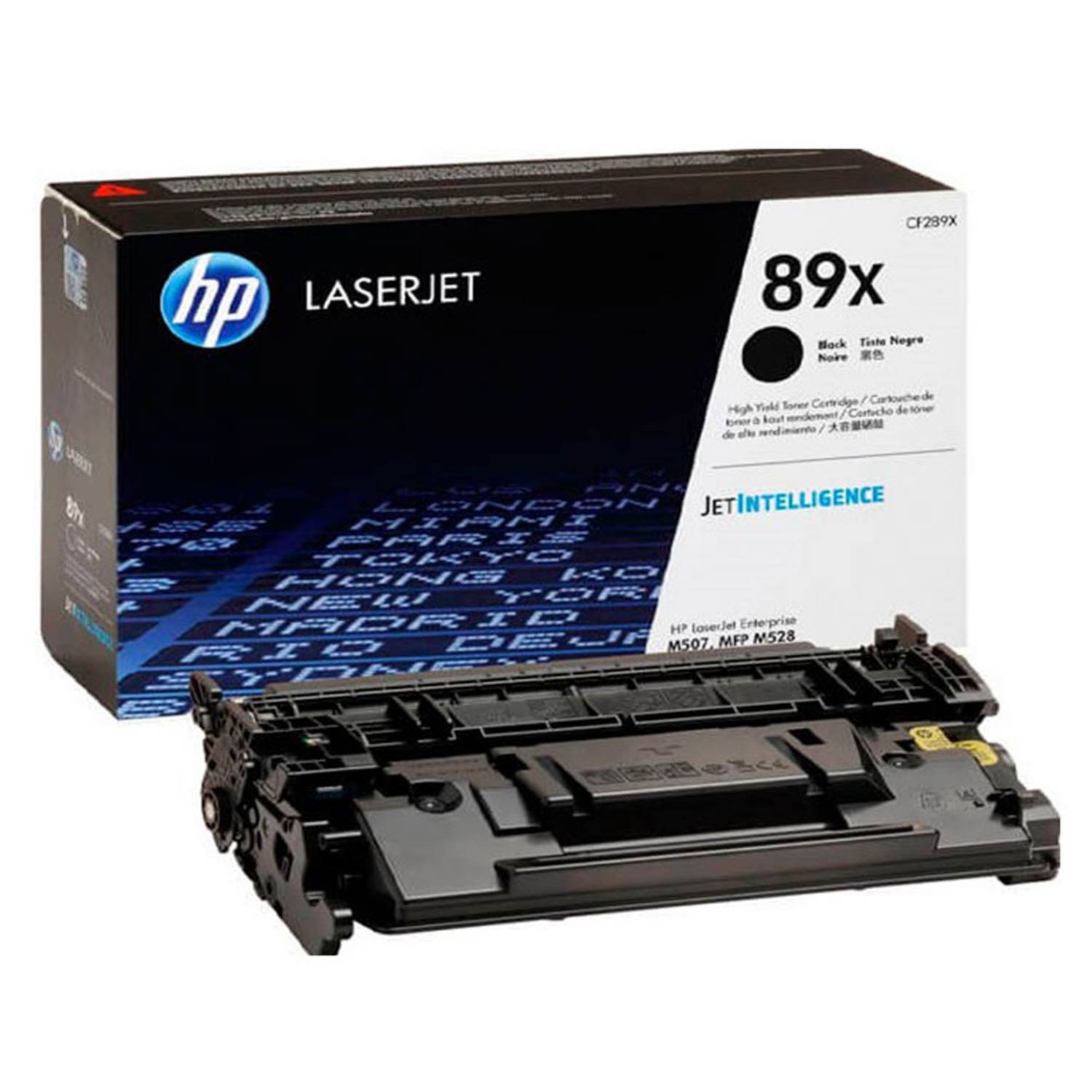 TONER HP CF289X (89X) L.J.E M507 NEGRO 10K PAG