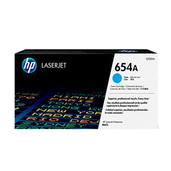 TONER HP CF331A (654A) ENT M651 CYAN 15.0K PG