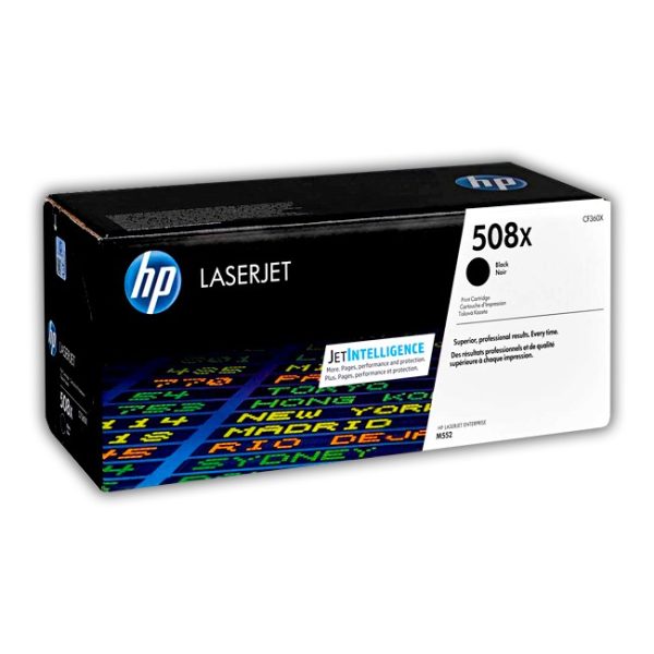 TONER HP CF360X (508X) MFP M553 BLACK 12.5KPG
