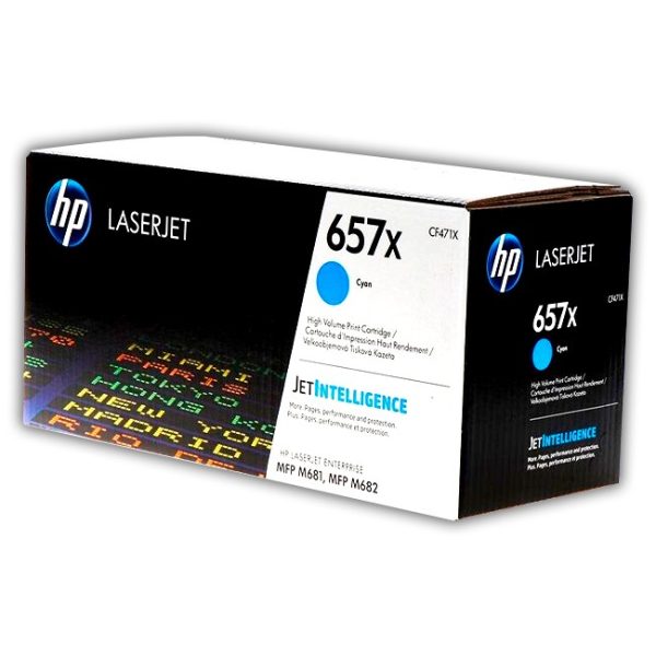 TONER HP CF471X (657X) CYAN ENT M681 23KPG