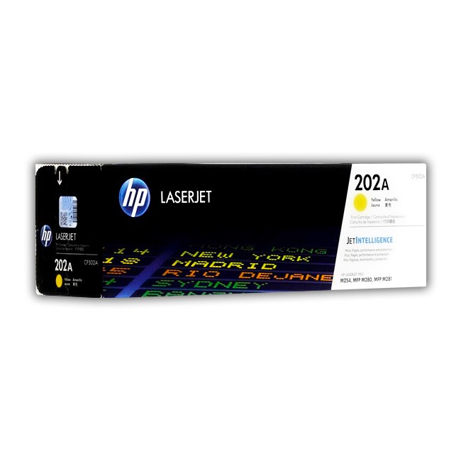 TONER HP CF502A (202A) YELLOW LJ PRO M254 1.3 KPGS