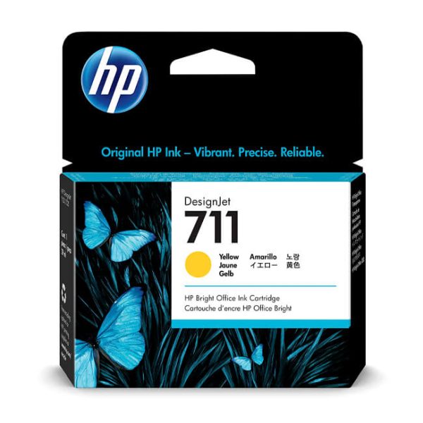 TINTA HP CZ132A (711) YELLOW DGJ T120/T520 29 ML