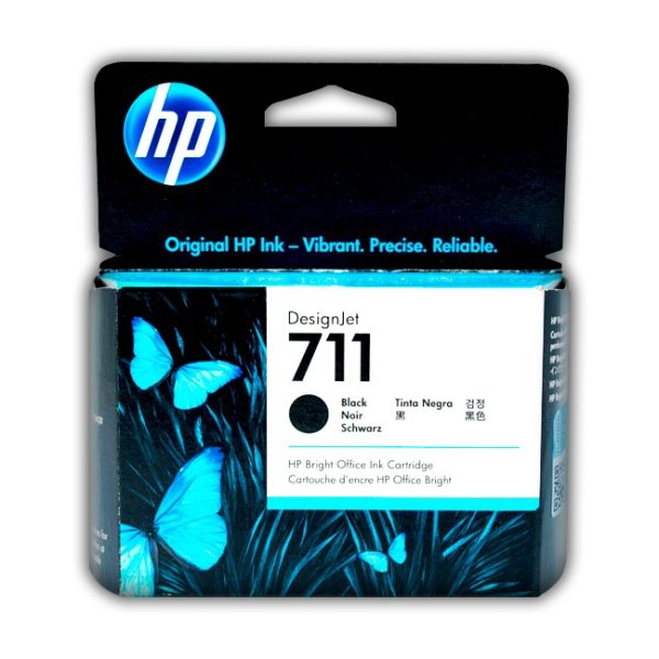 TINTA HP CZ133A (711) BLACK DGJ T120/T520 80 ML