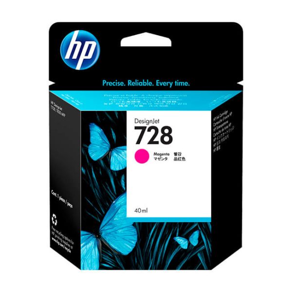 TINTA HP F9J62A (728) 40ML MAGENTA EOL