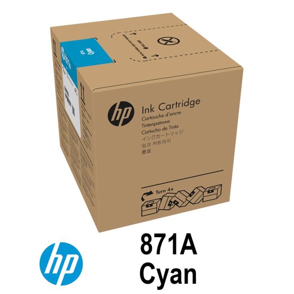 TINTA HP G0Y79D (871A) 3 LTS CYAN