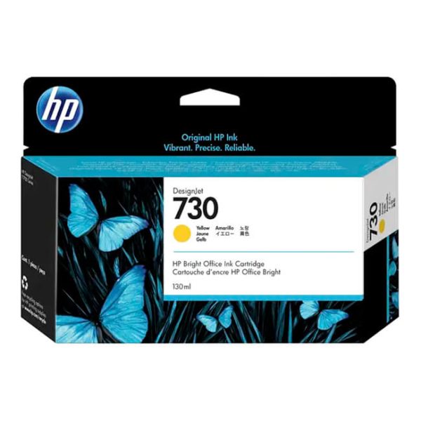 TINTA HP P2V64A (730) 130ML YELLOW