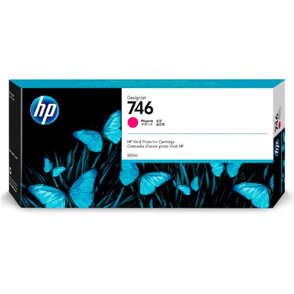 TINTA HP P2V78A (746) 300ML MAGENTA PARA Z6 Z9