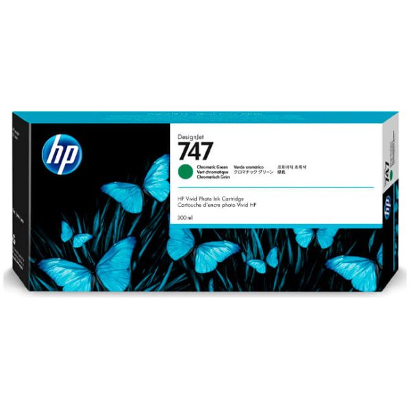 TINTA HP P2V84A (747) 300ML CHROMATIC GREEN PARA Z6 Z9