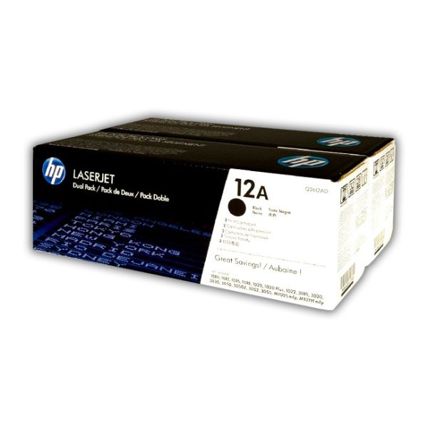 TONER HP Q2612AD (12AD) (PACK 2 Q2612A)