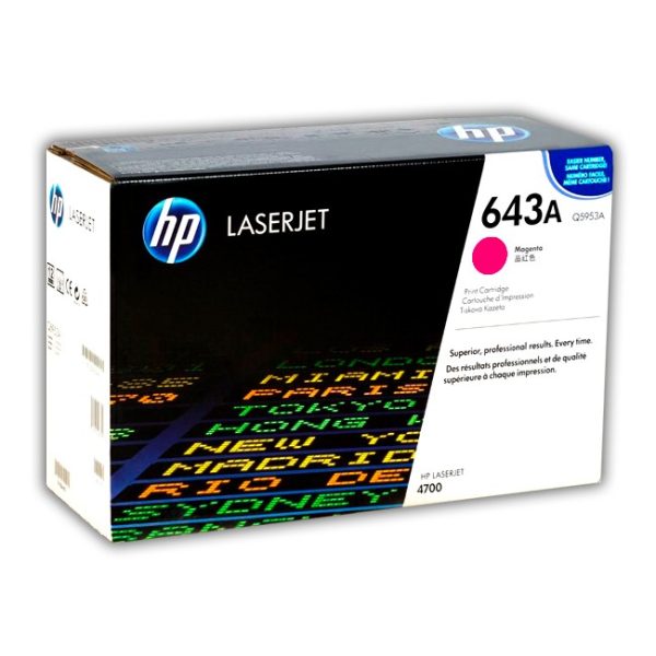 TONER HP Q5953A (643A) L.J. 4700 / MAGENTA