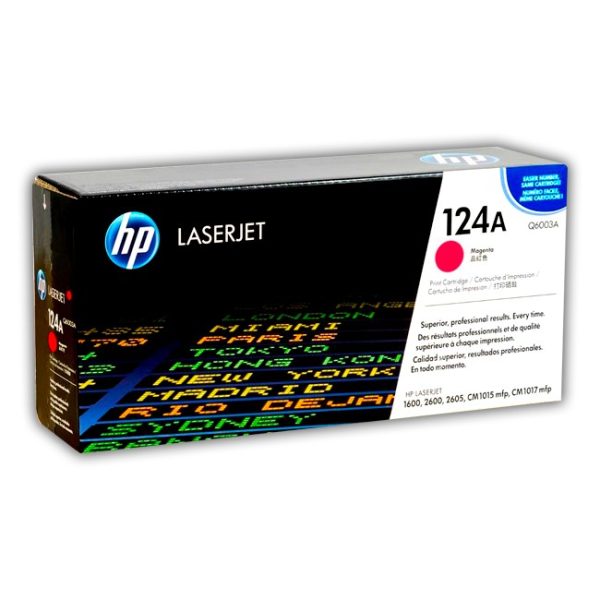 TONER HP Q6003A (124A) L.J. 2600 MAGENTA