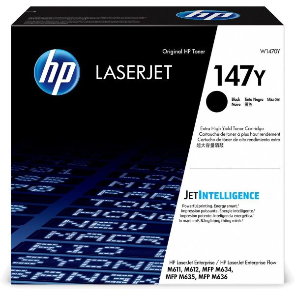 TONER HP W1470Y (147Y) L.J. 107A BLACK 42,000 PGS