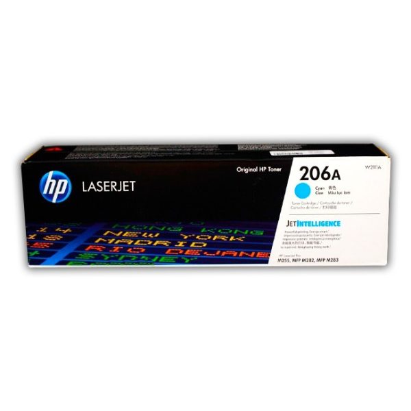 TONER HP W2111A (206A) L.J. M255 CYAN 1,250 PGS