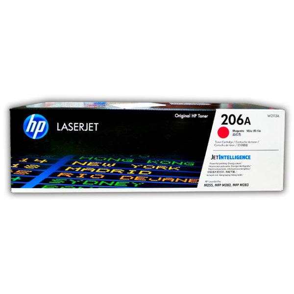 TONER HP W2113A (206A) L.J. M255 MAGENTA 1,250 PGS