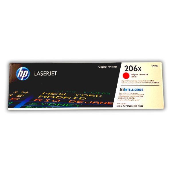 TONER HP W2113X (206X) L.J. M255 MAGENTA 2,450 PGS