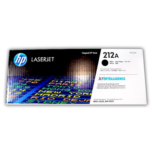 TONER HP W2120A (212A) L.J. M555 BLACK 5,500 PGS