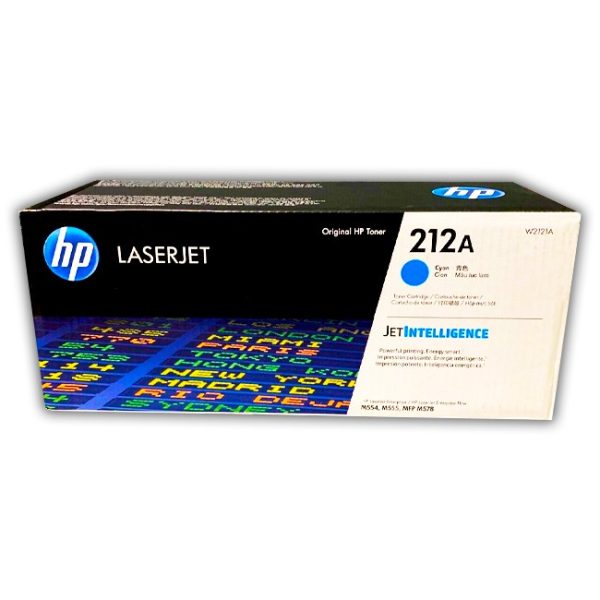 TONER HP W2121A (212A) L.J. M555 CYAN 4,500 PGS