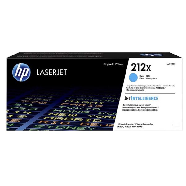 TONER HP W2121X (212X) L.J. M555 CYAN 10 KPGS