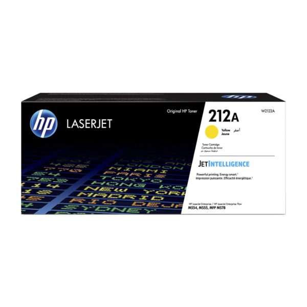 TONER HP W2122A (212A) L.J. M555 YELLOW 4,500 PGS