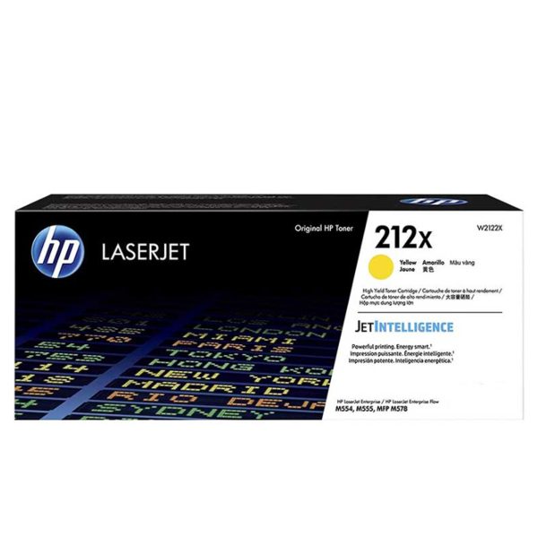 TONER HP W2122X (212X) L.J. M555 YELLOW 10 KPGS