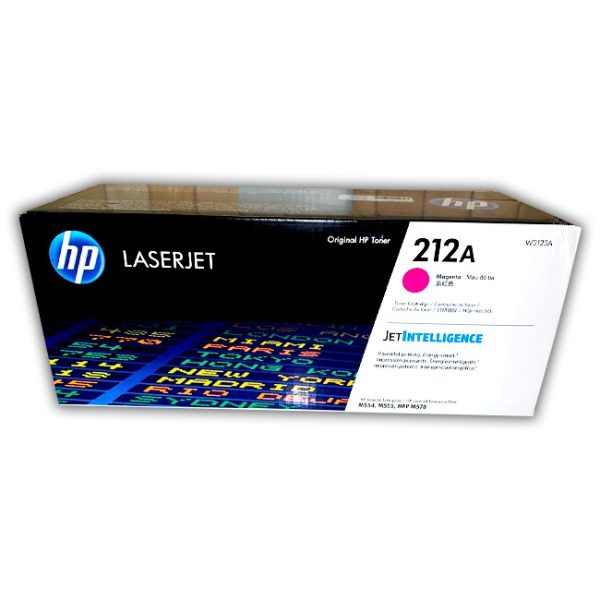 TONER HP W2123A (212A) L.J. M555 MAGENTA 4,500 PGS