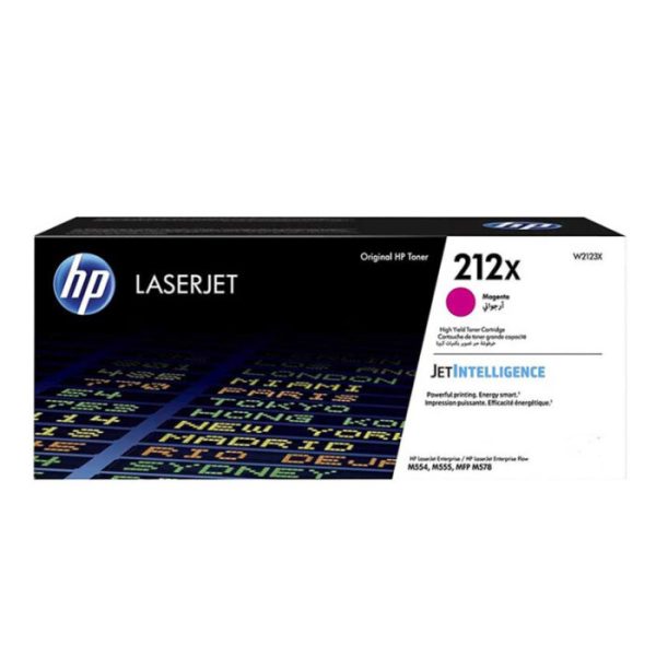 TONER HP W2123X (212X) L.J. M555 MAGENTA 10 KPGS