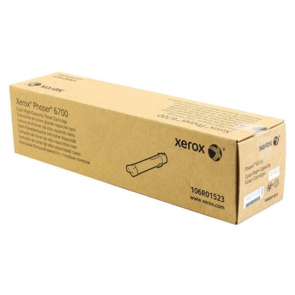 TONER XEROX 106R01523 CIAN ALTA CAPACIDAD (PHASER 6700)