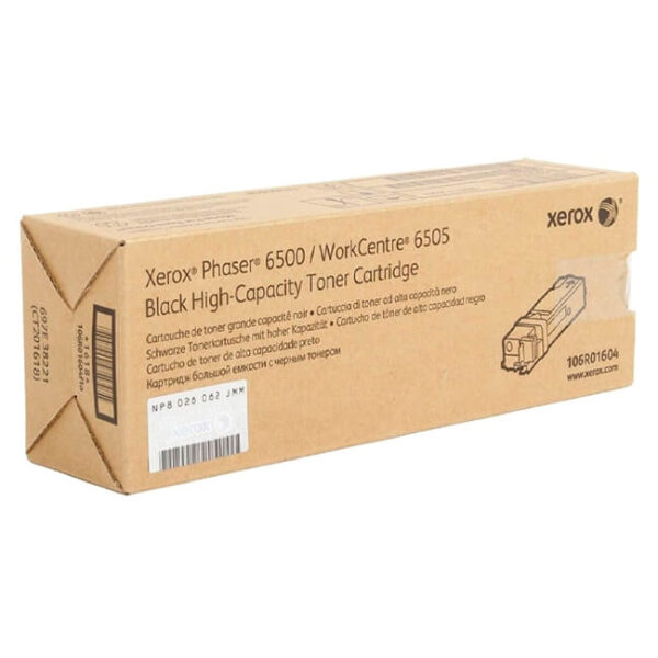 TONER XEROX 106R01604 NEGRO PARA 6500/6505